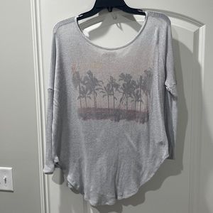 Hollister gray long sleeve